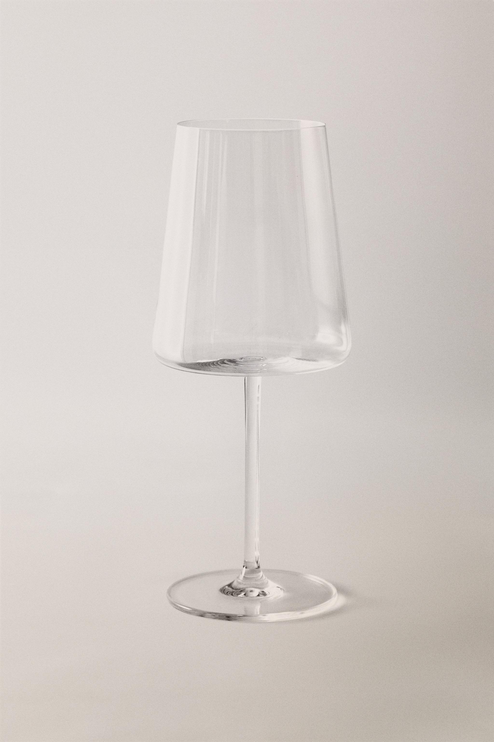 VERRE À VIN CRISTALLIN CONIQUE